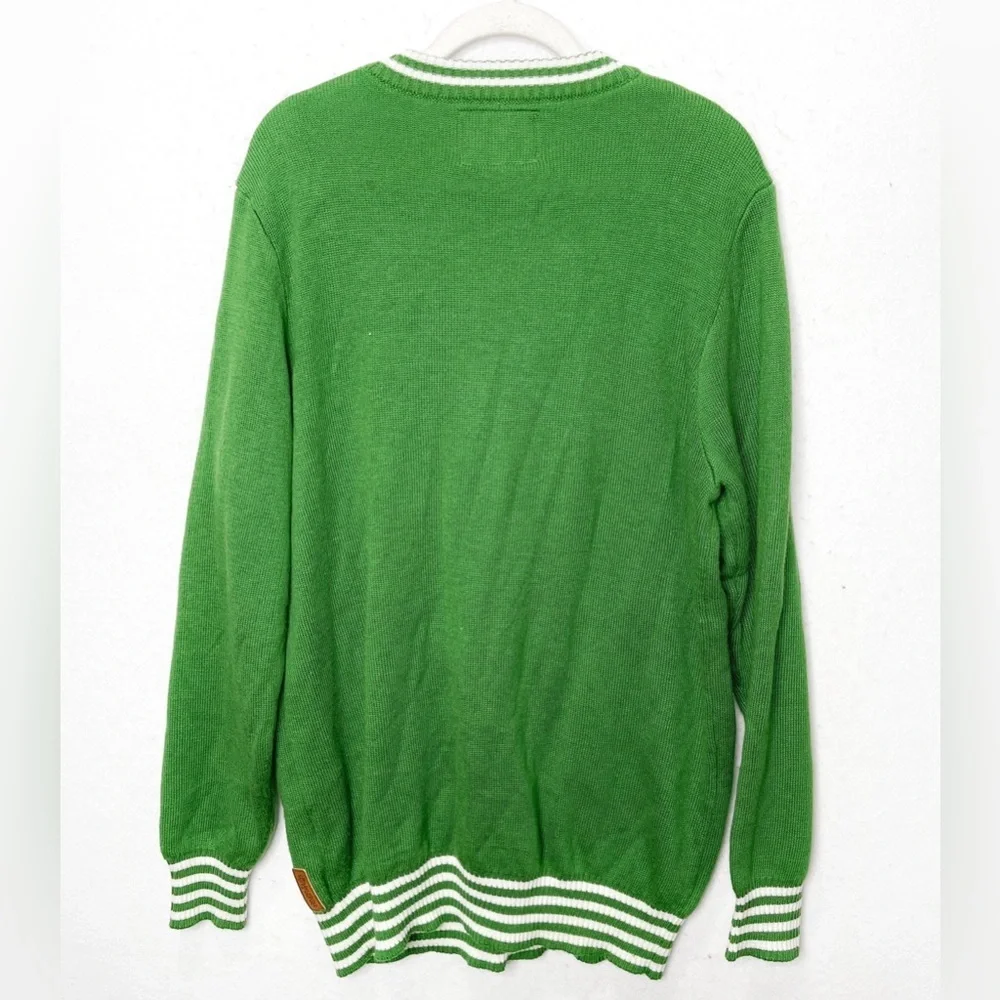 Tipsy Elves Gingerbread Nightmare Green Pullover Sweater Ugly Christmas Sweater